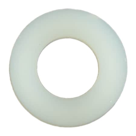 Midwest Fastener Flat Washer, For Screw Size 13/64" , Nylon 30 PK 62557